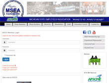 Tablet Screenshot of msea.org